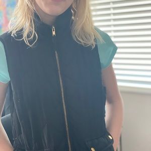 Quinn puffer vest, navy blue